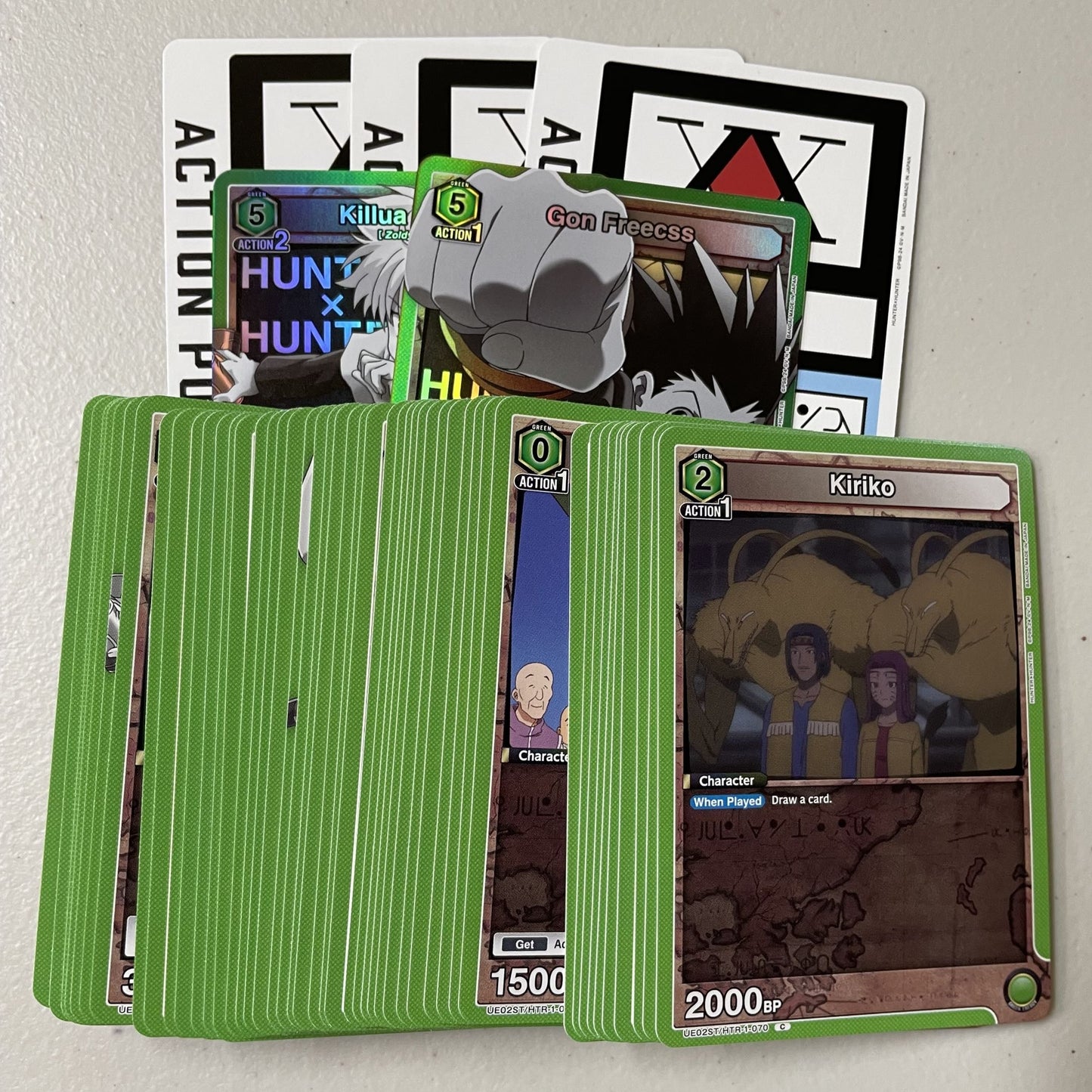 (Open Box) Hunter X Hunter Starter Deck - Union Arena
