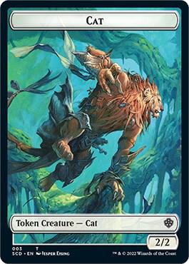 Saproling // Cat Double-Sided Token (Back)