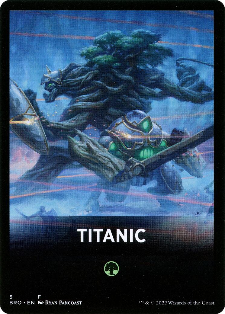 Titanic Theme Card