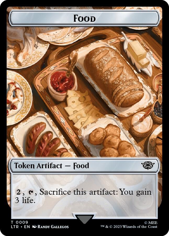 Treefolk // Food (0009) Double-Sided Token (Back)
