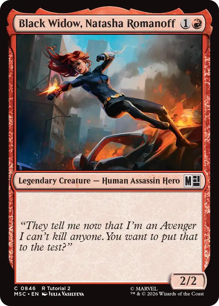 Black Widow, Natasha Romanoff (0846)