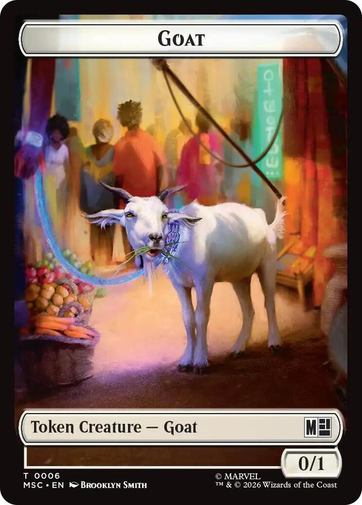 Soldier // Goat Double-Sided Token (Back)