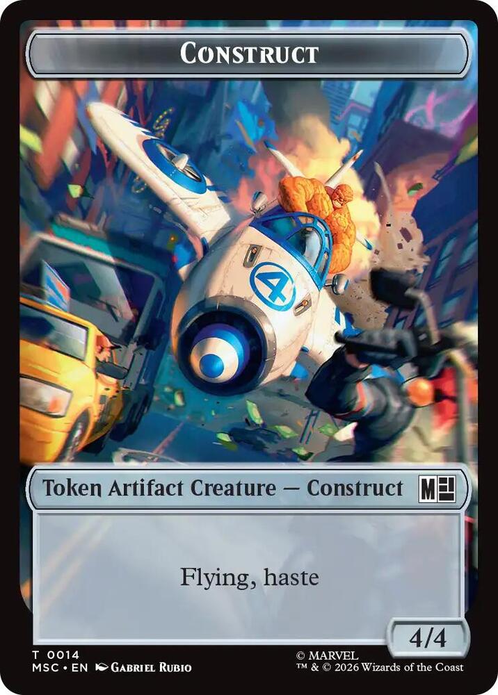 Council of Reeds (0008) // Construct (0014) Double-Sided Token (Back)