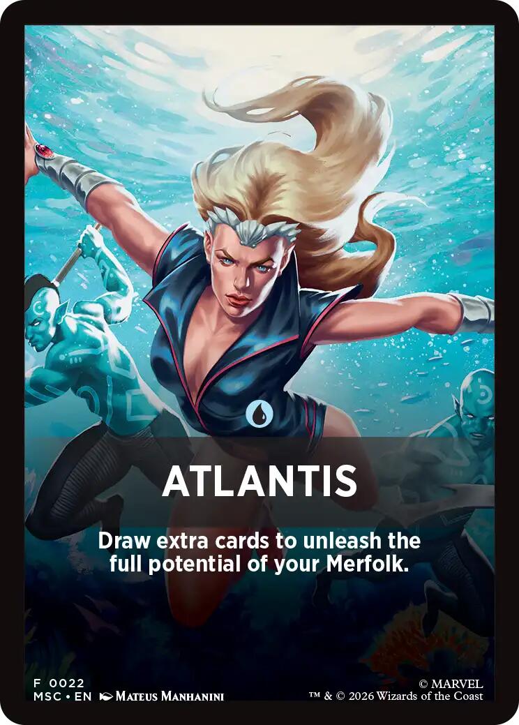 Atlantis Theme Card