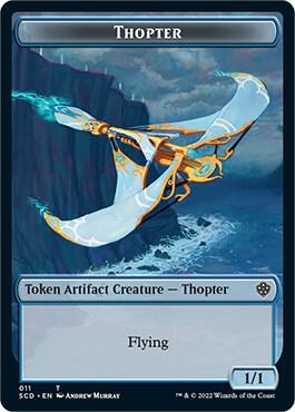 Bird // Thopter Double-Sided Token (Back)