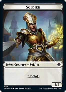 Insect // Soldier Double-Sided Token (Back)