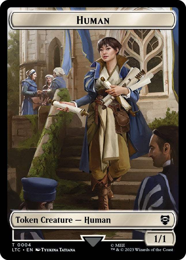 Human // Treasure Double-Sided Token