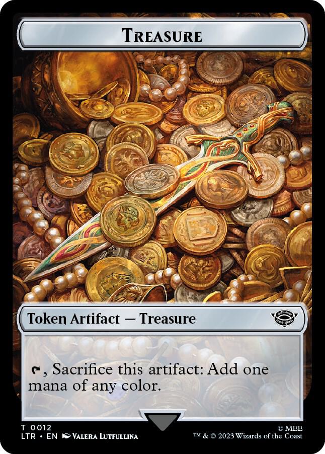 The Monarch // Treasure Double-Sided Token (Back)