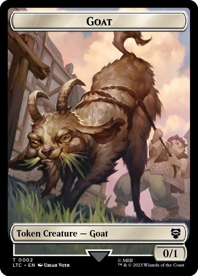 Bird (0001) // Goat Double-Sided Token (Back)