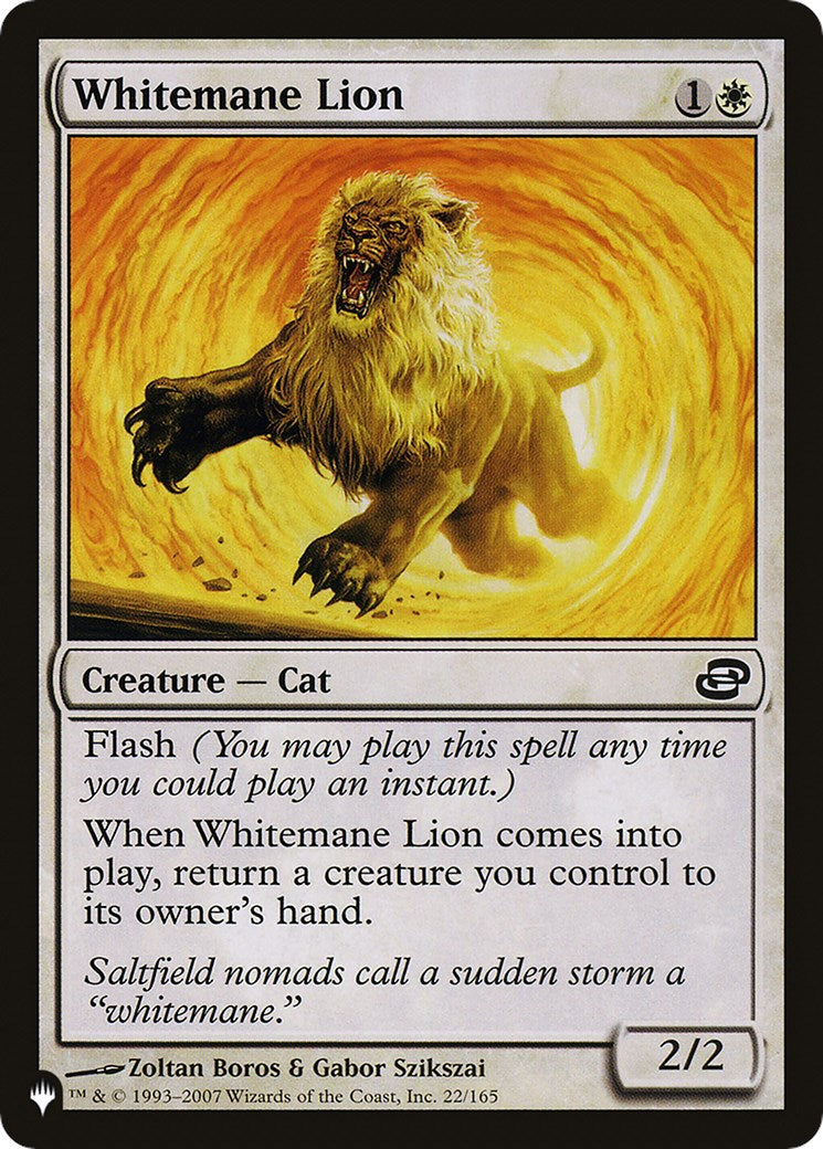 Whitemane Lion (PLC)
