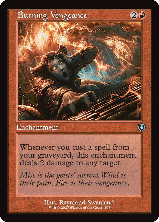 Burning Vengeance (Retro Frame)