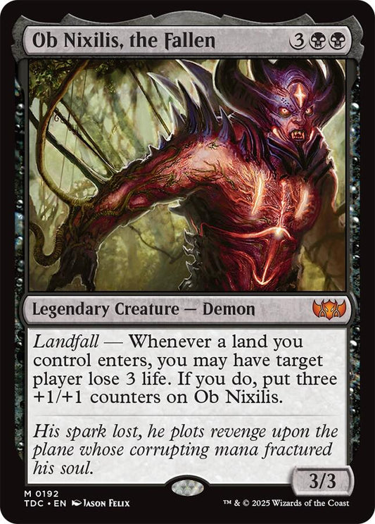 Ob Nixilis, the Fallen