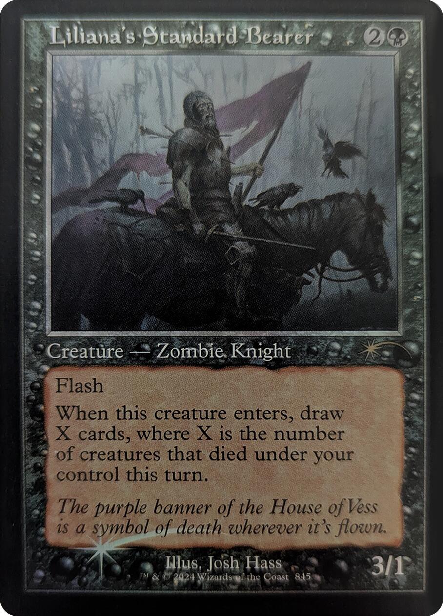 Liliana's Standard Bearer (Retro Frame)