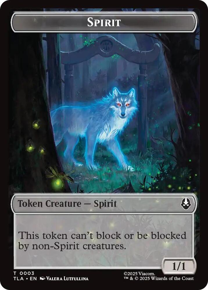 Ally (0004) // Spirit Double-Sided Token (Back)