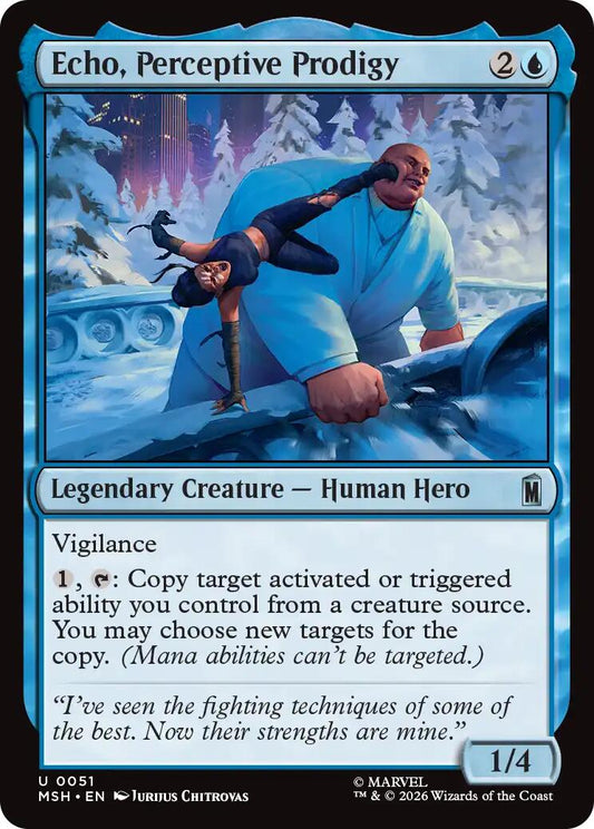 Echo, Perceptive Prodigy