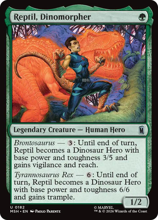 Reptil, Dinomorpher