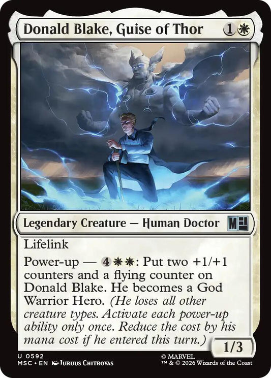 Donald Blake, Guise of Thor