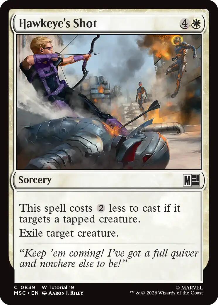 Hawkeye's Shot (0839)