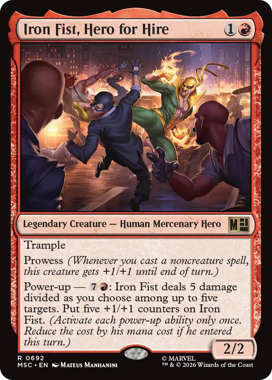 Iron Fist, Hero for Hire