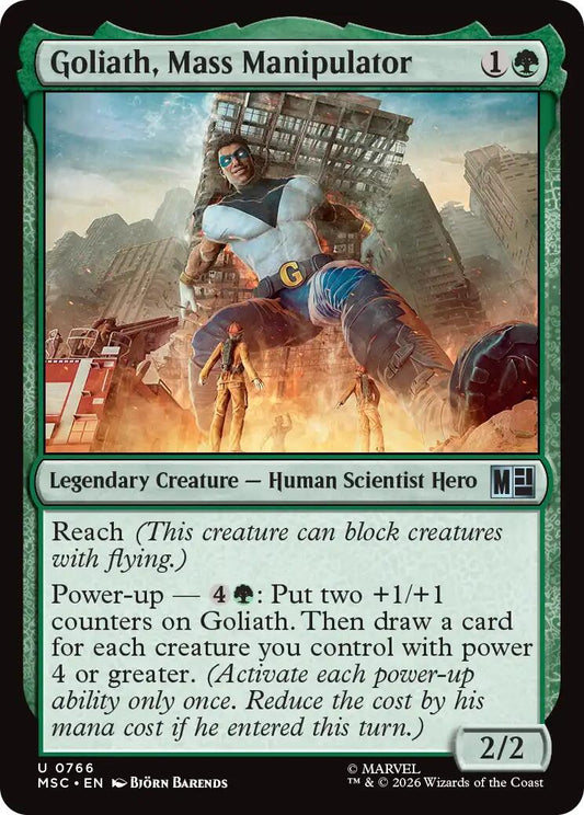 Goliath, Mass Manipulator
