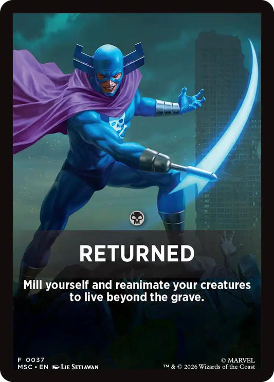 Returned Theme Card