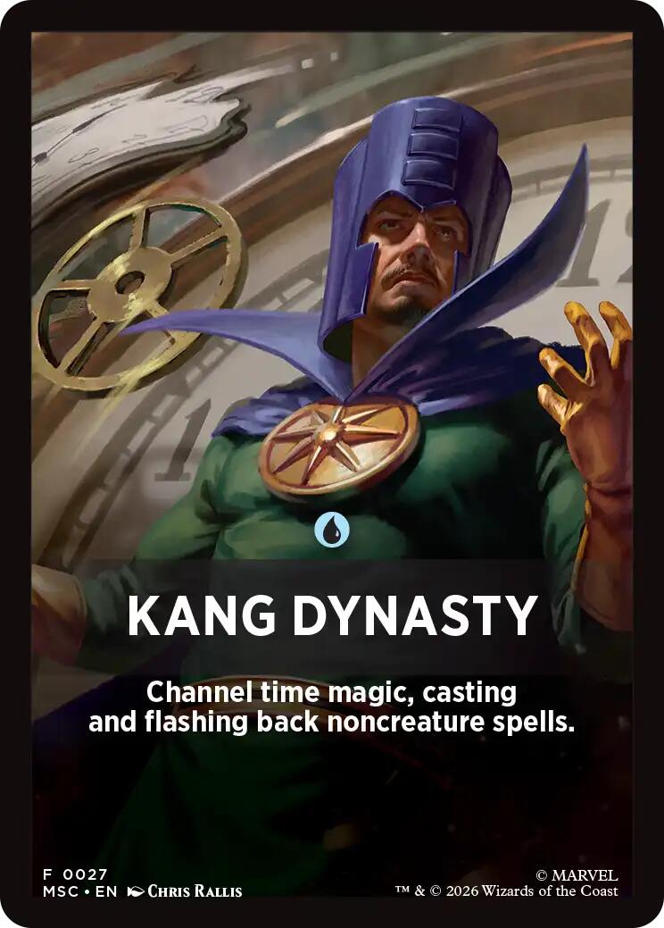 Kang Dynasty Theme Card