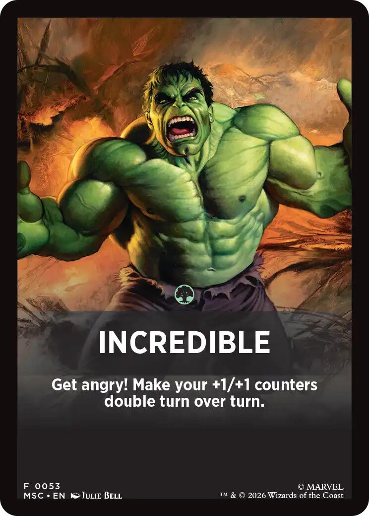 Incredible Theme Card