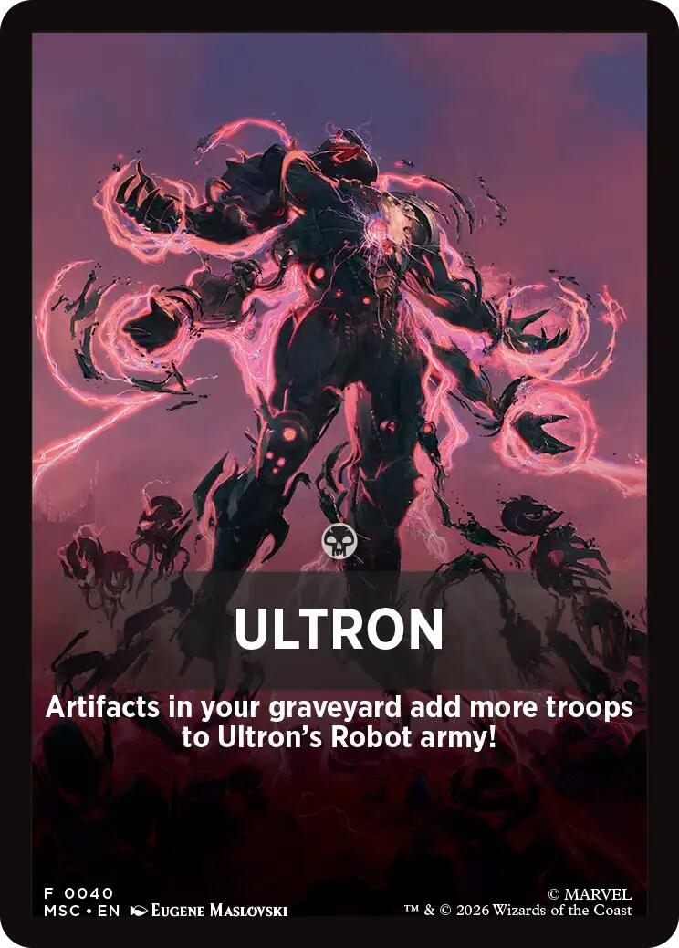 Ultron Theme Card