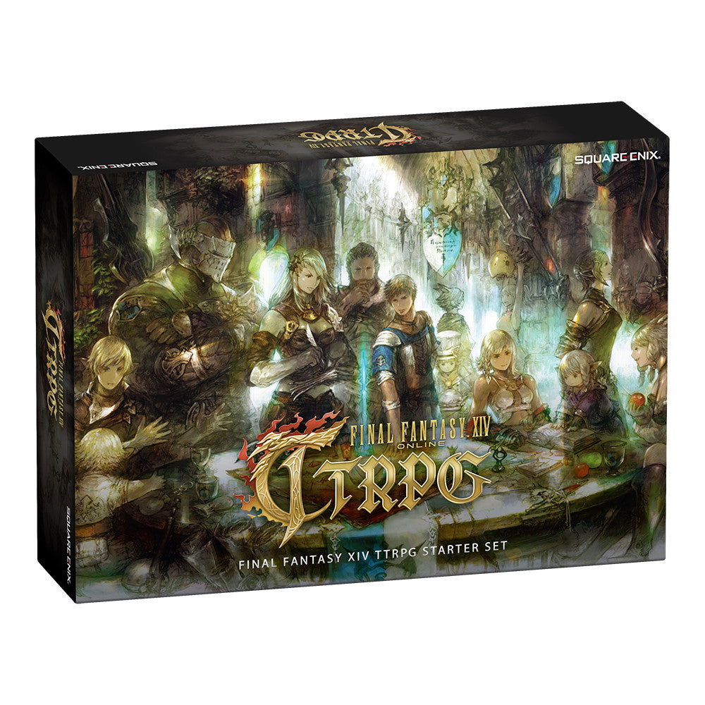Final Fantasy 14 TTRPG Kit (Box Set + Hardcover Rulebook)